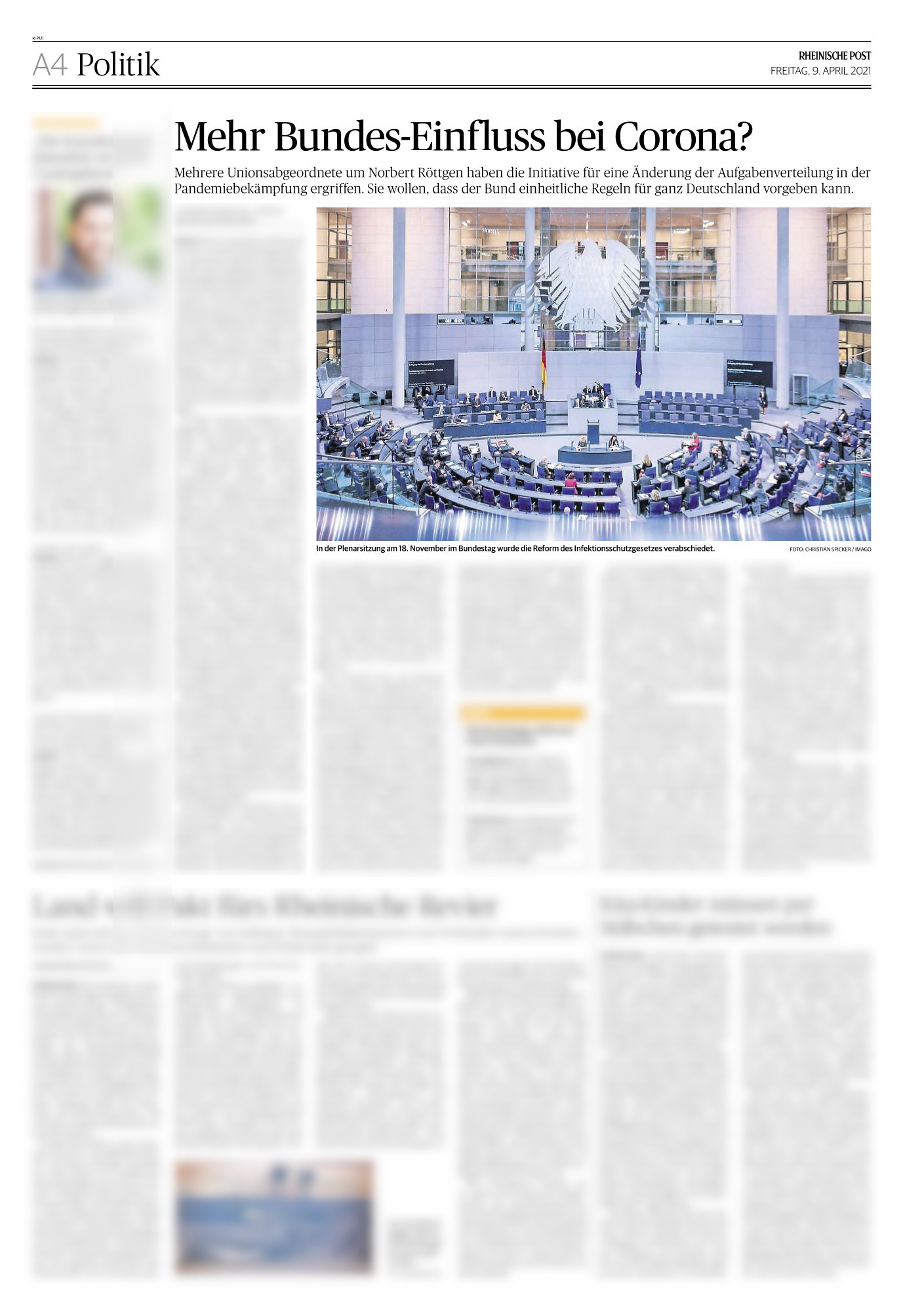 Rheinische Post 09.04.2021